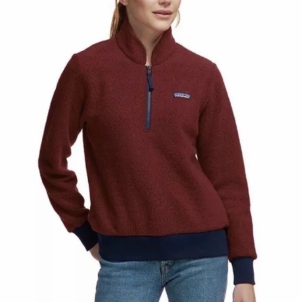 Patagonia Woolyester pullover Woman size S gorpcore soft adventure boho hiker